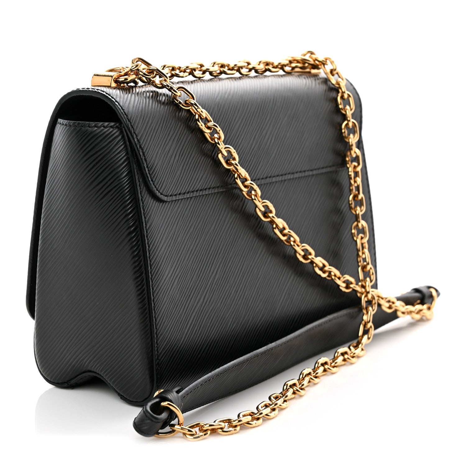 Louis Vuitton Epi Twist Shoulder Bag MM Black 3 of 11