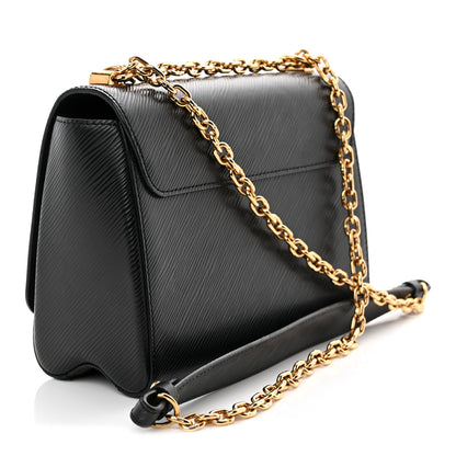 Louis Vuitton Epi Twist Shoulder Bag MM Black 3 of 11