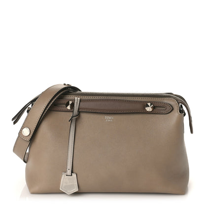 Fendi Vitello Dolce Medium By The Way Boston Bag Tortora Seppia 1 of 9