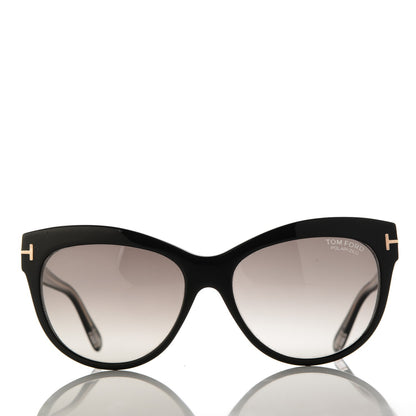 Tom Ford Polarized Lily Sunglasses TF430 Black 2 of 12