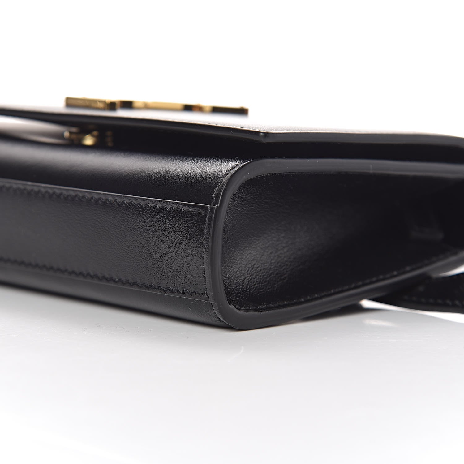 Saint Laurent Smooth Calfskin Monogram Kate Belt Bag Black 9 of 9