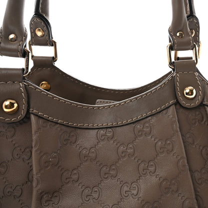Gucci Guccissima Medium Sukey Tote Taupe 7 of 9