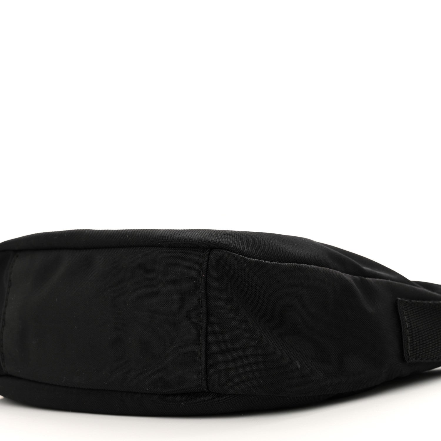 Balenciaga Recycled Sport Nylon Logo Embroidered Wheel Sling Bag Black White 9 of 9
