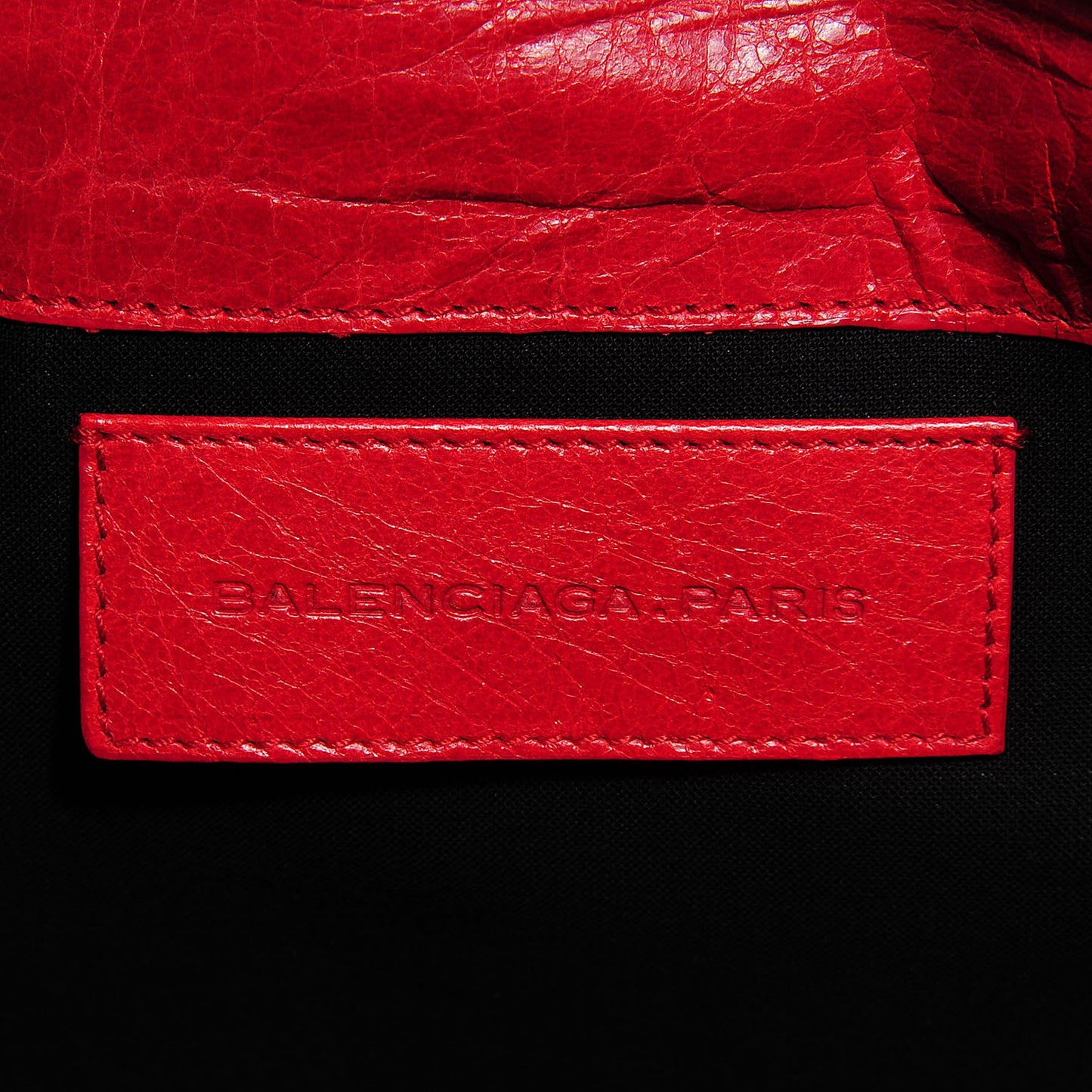 Chevre Giant 21 Silver Hardware Envelope Clutch Tomate