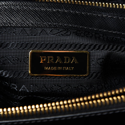 Prada Saffiano Lux Small Tote Nero Black 6 of 10