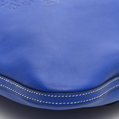 Hermes Cheri Calfskin Bridado Backpack Bleu Electrique 8 of 9