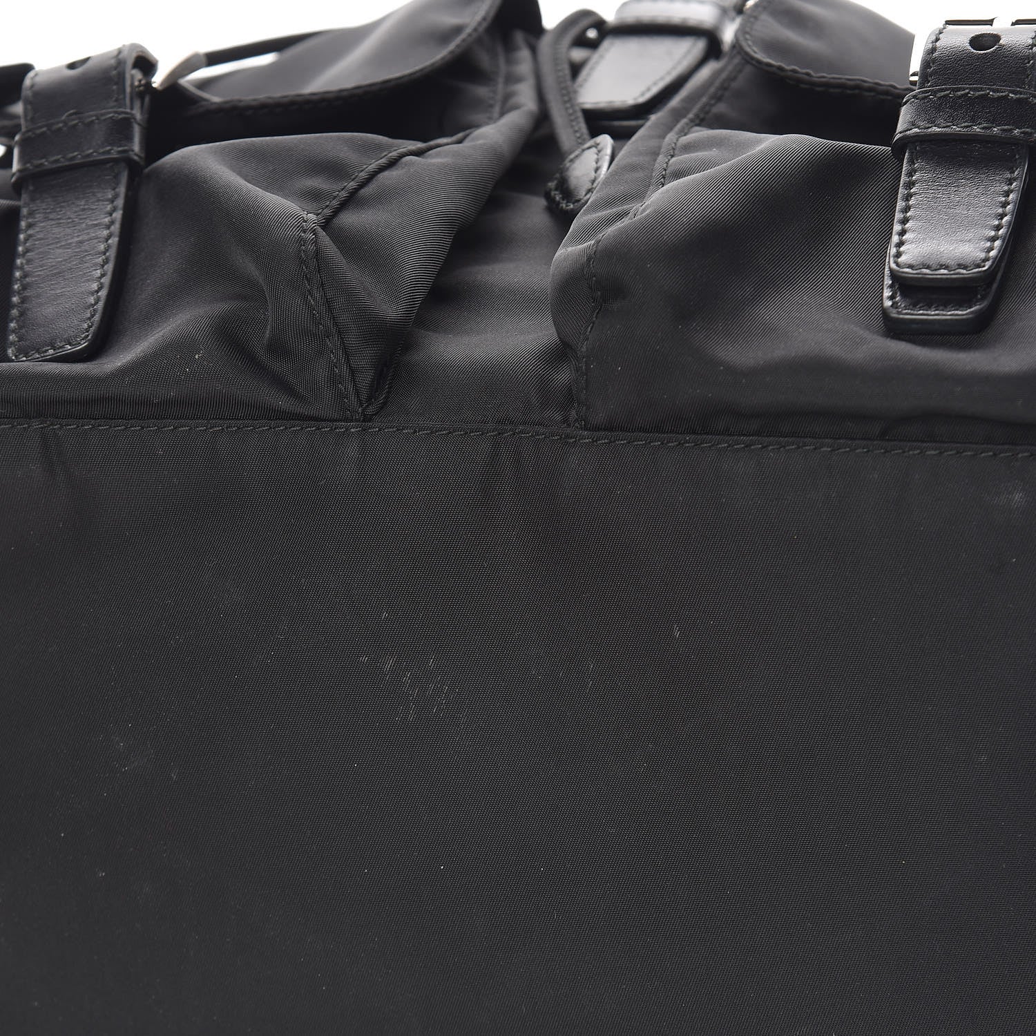 Prada Nylon Vela Medium Backpack Black 10 of 10