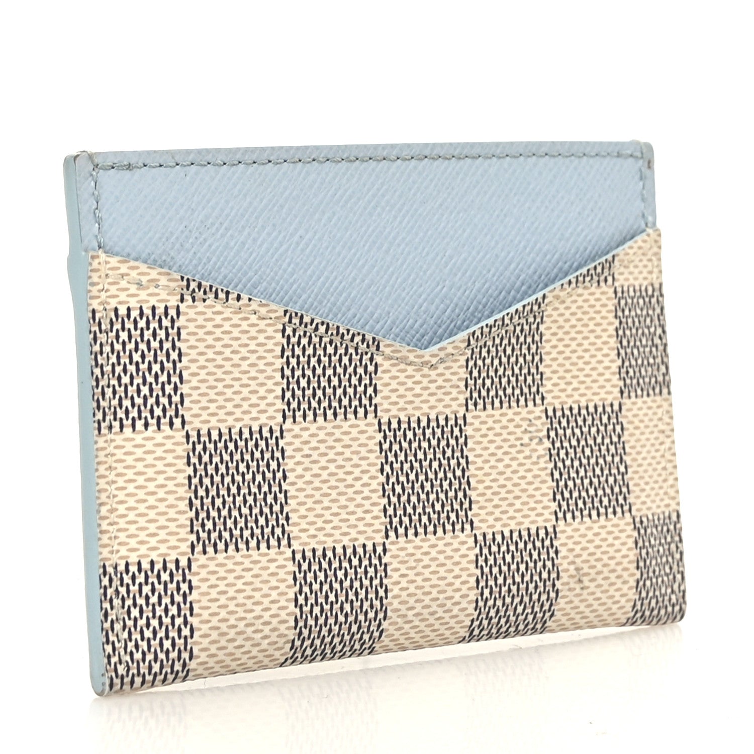 Louis Vuitton Damier Azur Daily Card Holder Olympe Blue 3 of 7
