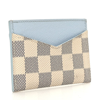 Louis Vuitton Damier Azur Daily Card Holder Olympe Blue 3 of 7