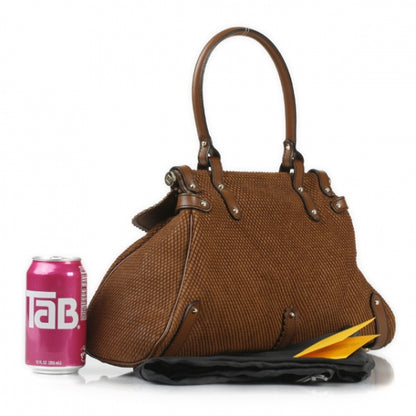 Fendi Suede Camoscio Magic Bag Brown 2 of 16