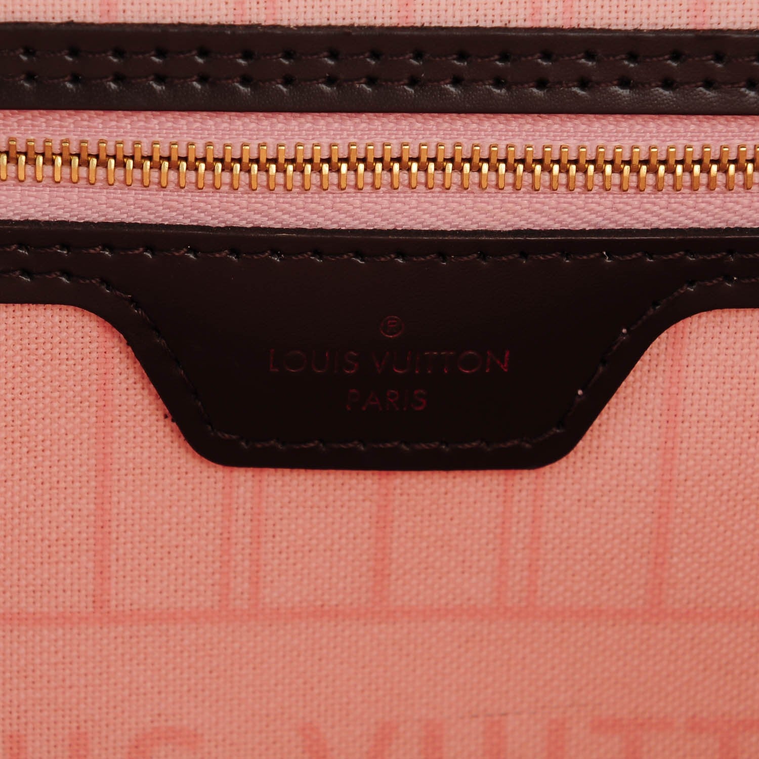 Louis Vuitton Damier Ebene Neo Neverfull MM Rose Ballerine 6 of 8