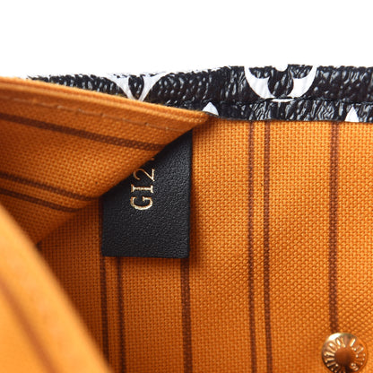 Louis Vuitton Monogram Giant Jungle Neverfull MM Black 6 of 10