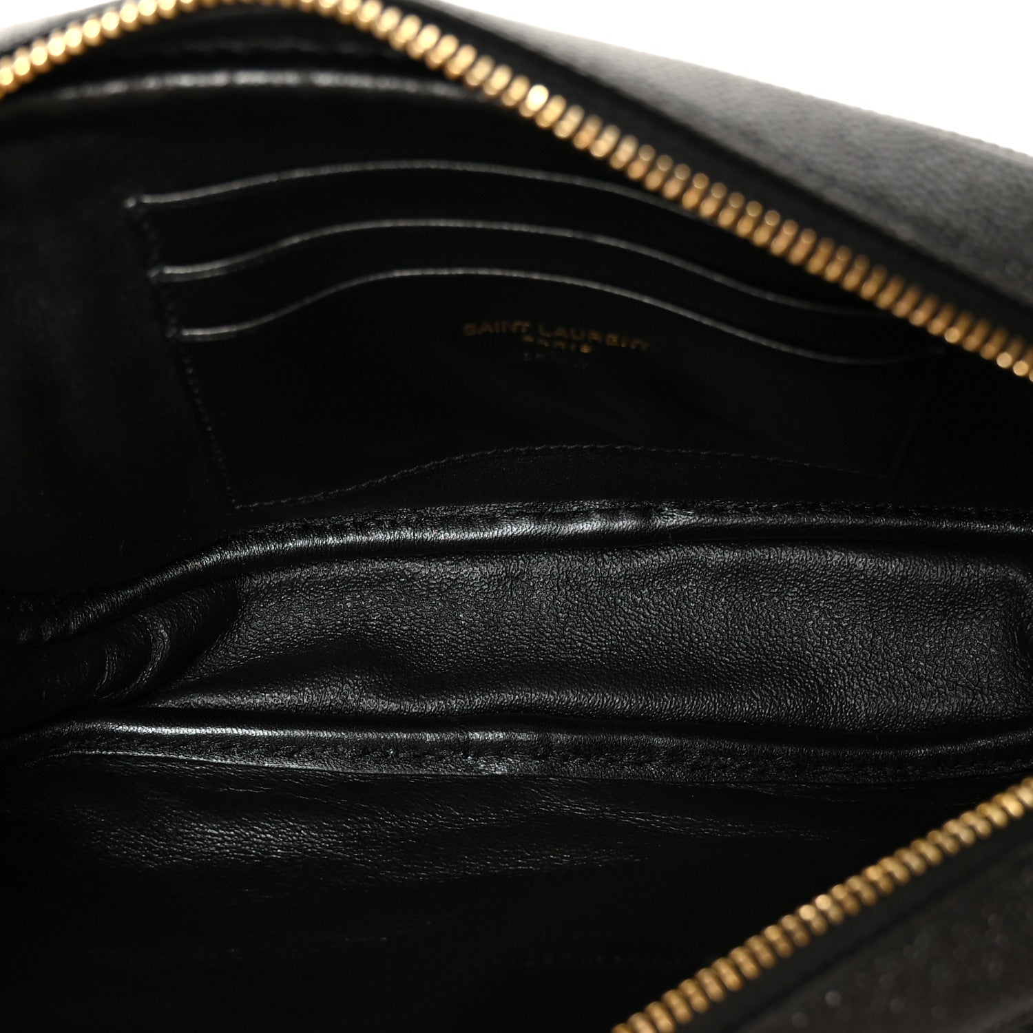 Saint Laurent Grain De Poudre Matelasse Monogram Mini Lou Camera Bag Black 5 of 10