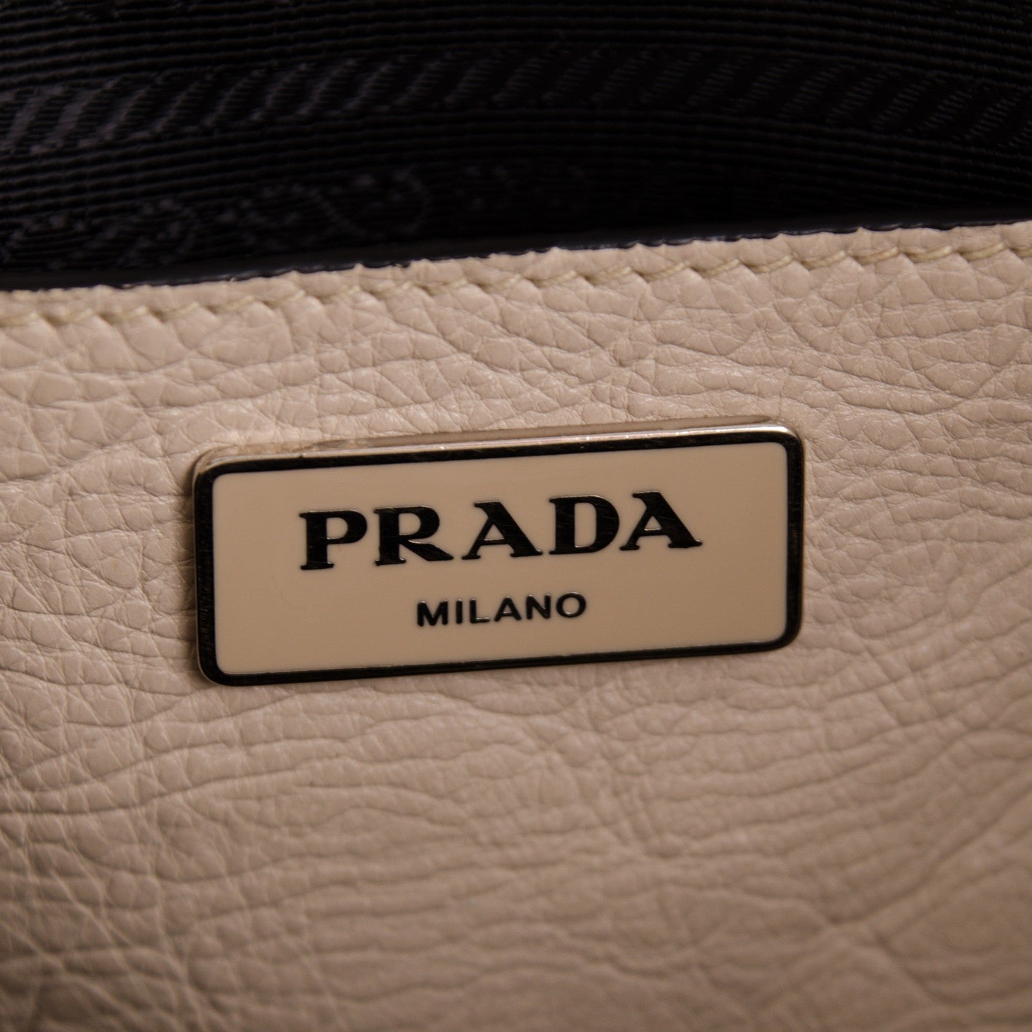 Prada Glace Calf Twin Pocket Tote Quarzo 6 of 8