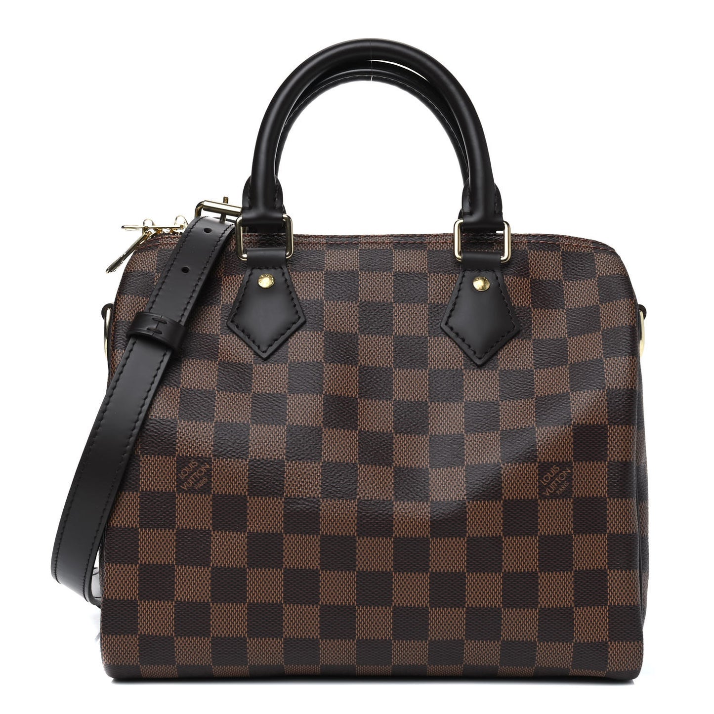 Damier Ebene Speedy Bandouliere 25