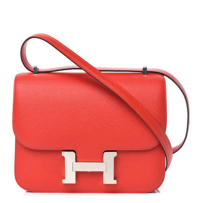 Hermes Epsom Constance 18 Rouge de Coeur 1 of 20