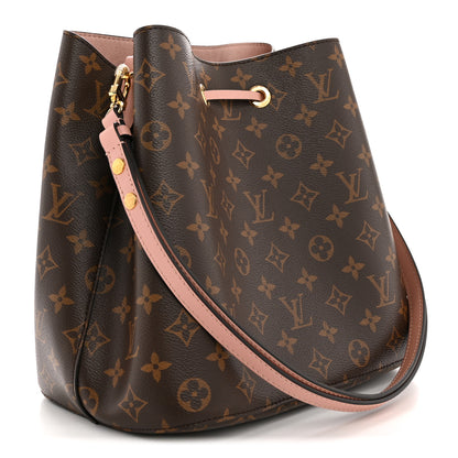 Louis Vuitton Monogram Neonoe MM Rose Poudre 3 of 12