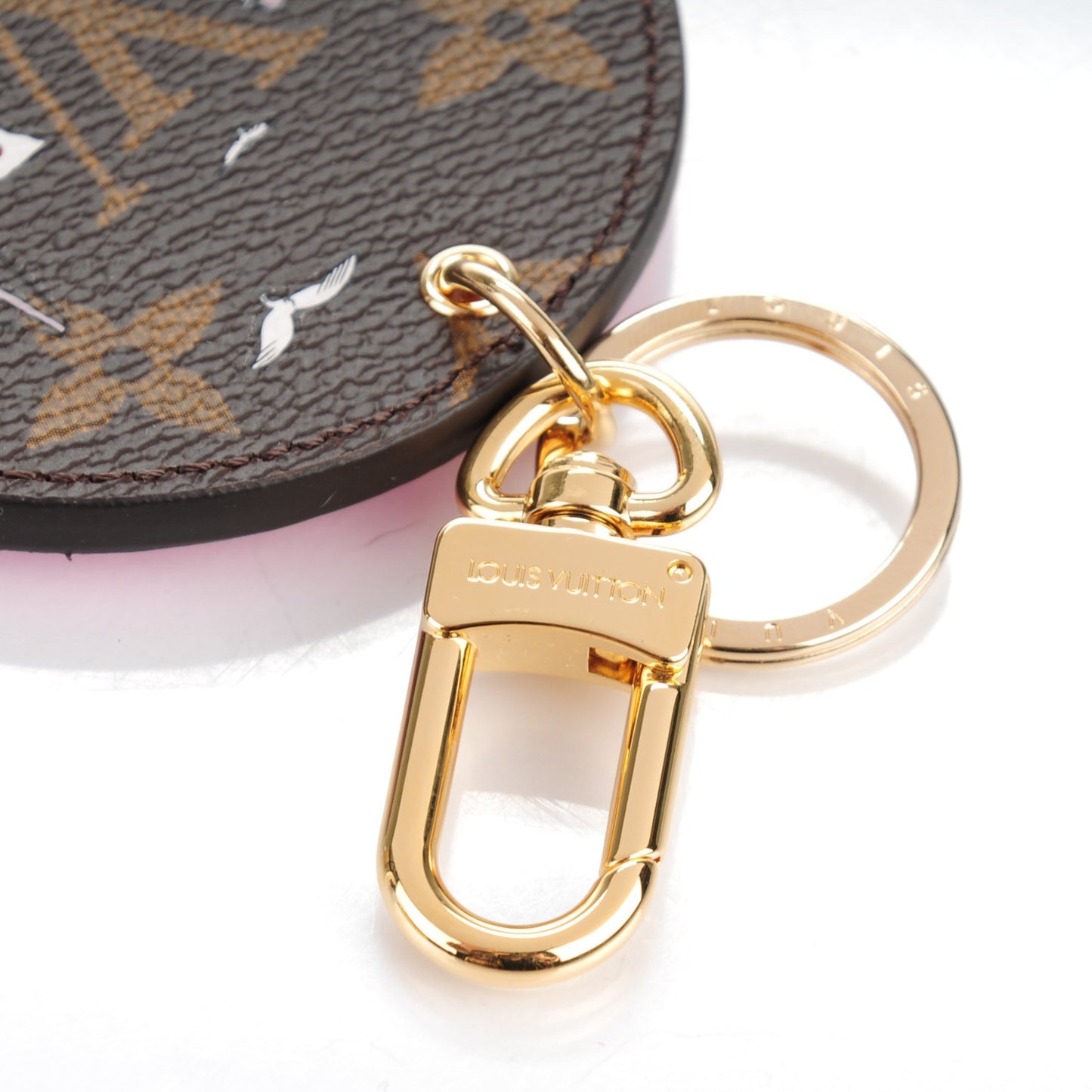 Monogram 2016 Christmas Animation Bag Charm Key Ring