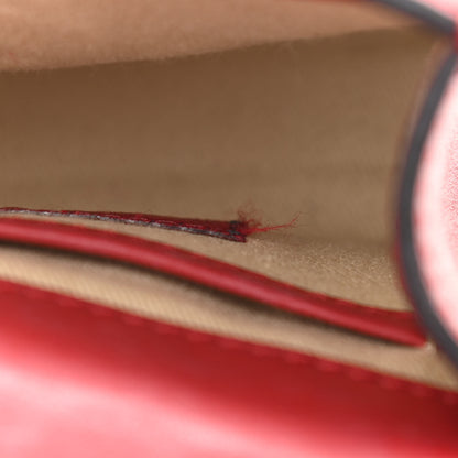 Valentino Garavani Vitello Mini Rockstud Flip Lock Crossbody Bag Red 9 of 13