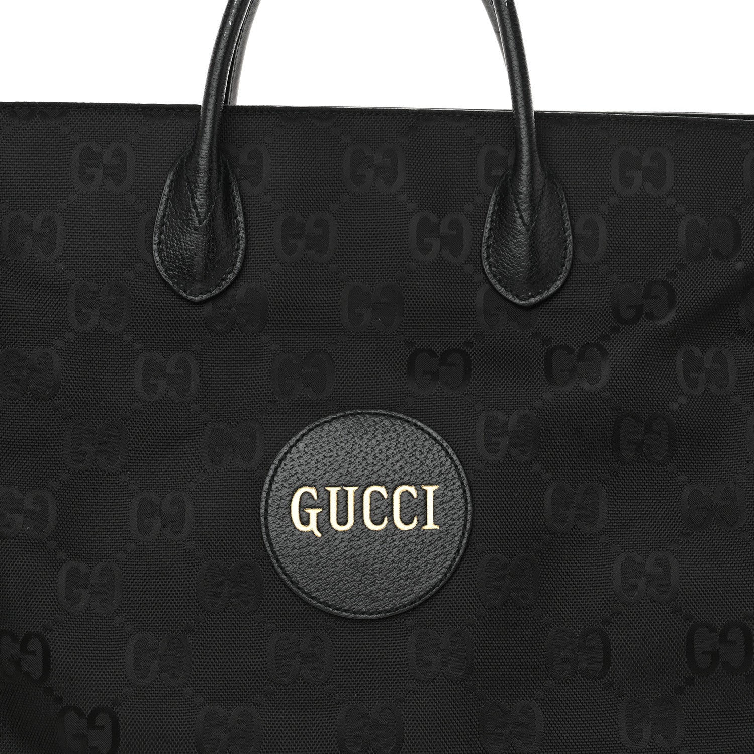 Gucci Econyl Nylon Monogram Large Off The Grid Tote Bag Black 8 of 15