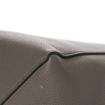 Celine Soft Grained Calfskin Small Belt Cabas Phantom Taupe 13 of 15