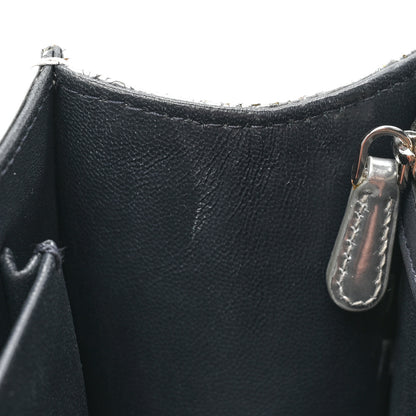 Christian Dior Metallic Patent Micro-Cannage Medium Diorama Flap Bag Silver 10 of 17