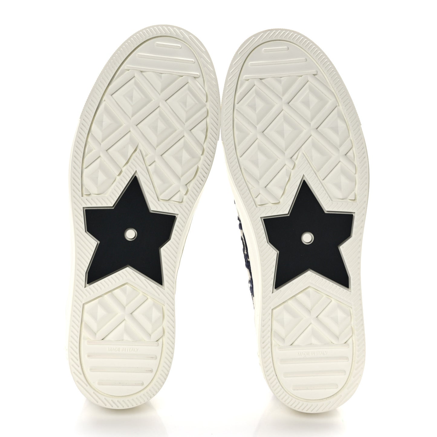 Canvas Oblique Walk'N'Dior Low Top Sneakers 37 Deep Blue