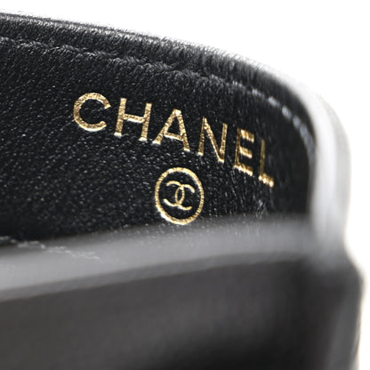 Chanel Caviar Quilted Boy Card Holder Black 9 of 11
