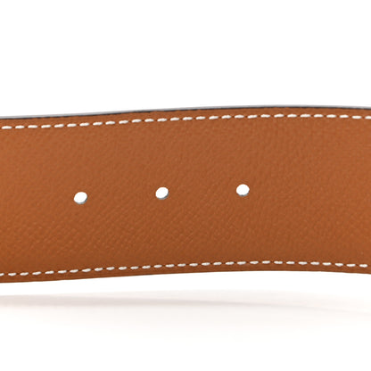 Hermes Epsom Swift 42mm Constance 2 Belt 105 Gold Black 5 of 5