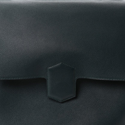 Hermes Evercolor Taurillon Maurice Flash Backpack Vert Cypress 7 of 9