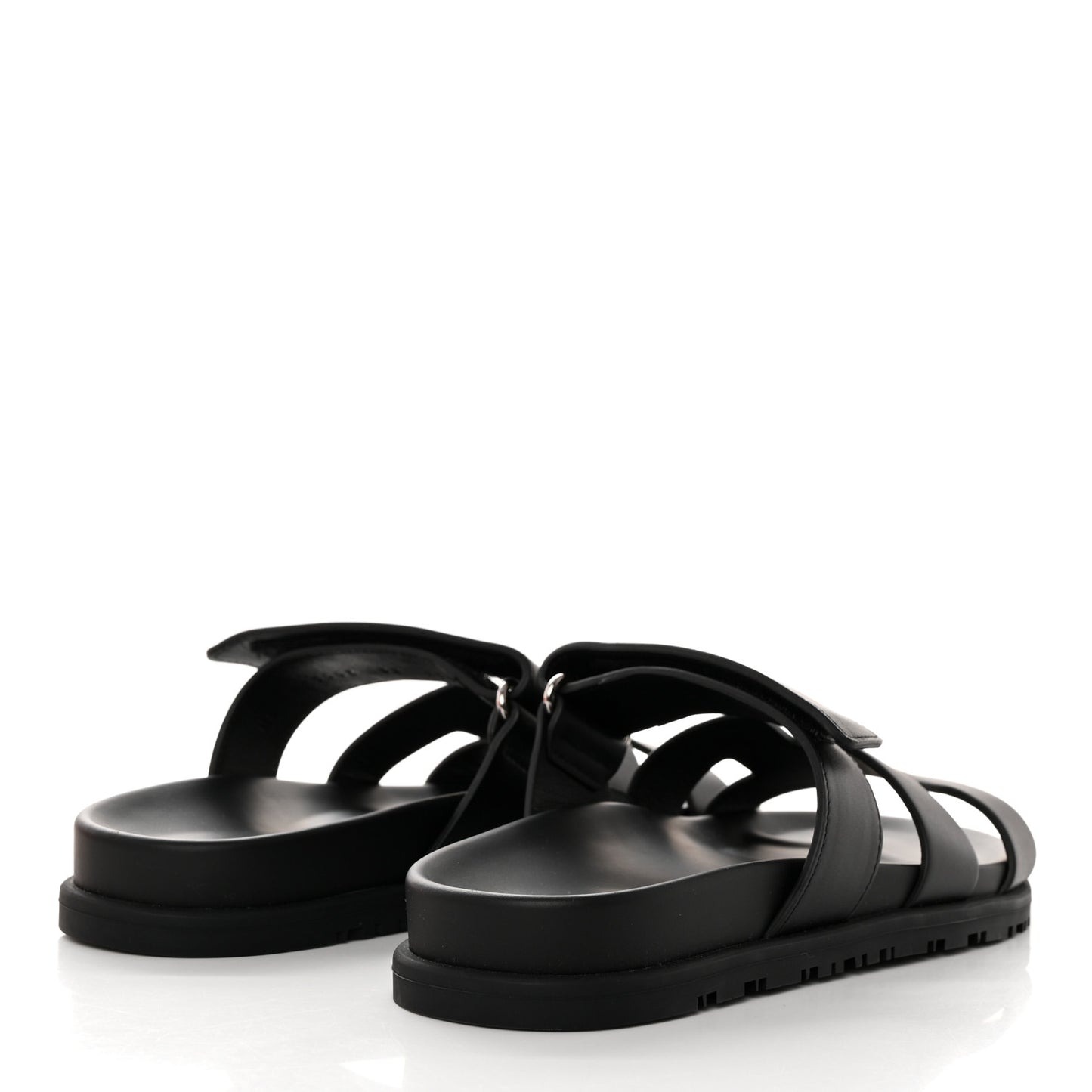 Calfskin Womens Chypre Sandals 37 Black
