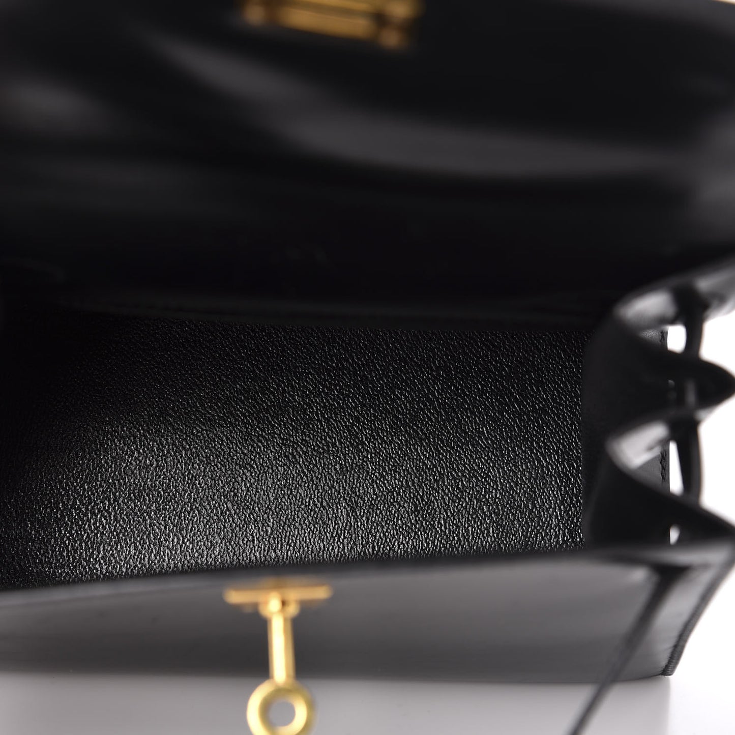 Box Mini Kelly Sellier 20 Black
