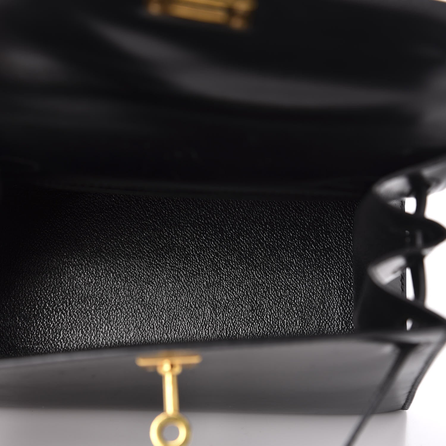 Hermes Box Mini Kelly Sellier 20 Black 4 of 14