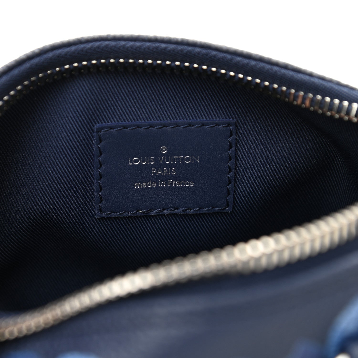 Louis Vuitton Monogram Ink Watercolor Keepall XS Blue 6 of 9