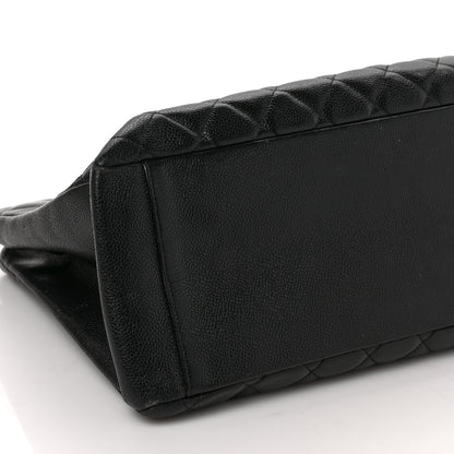 Chanel Caviar Quilted Grand Shopping Tote GST Black 8 of 9