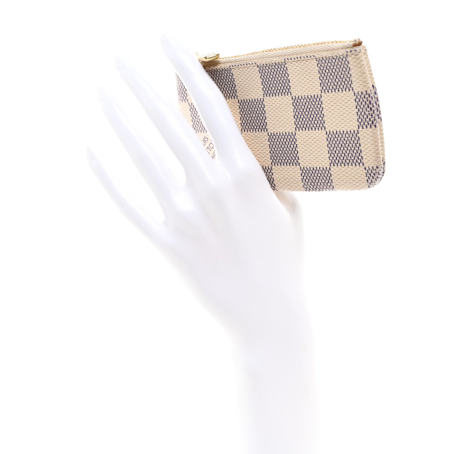 Louis Vuitton Damier Azur Key Pouch 2 of 9