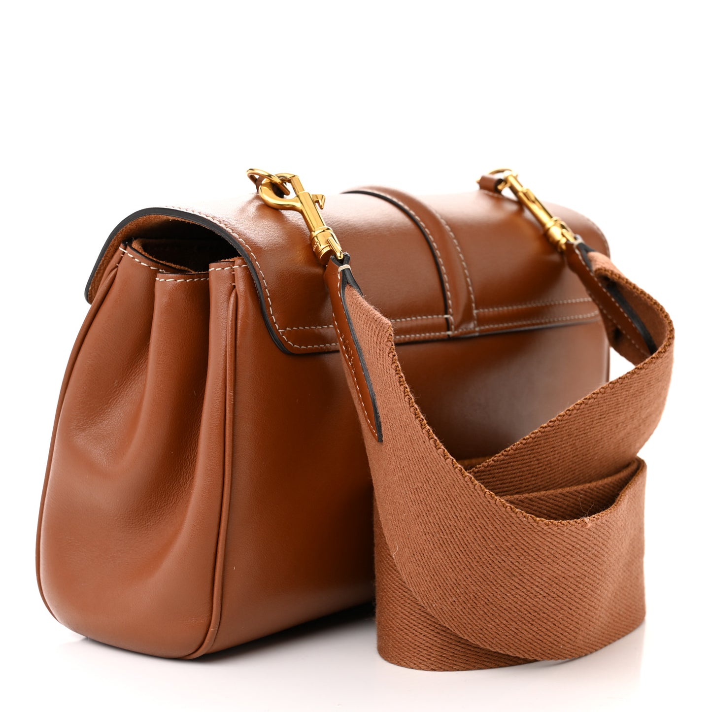 Smooth Calfskin Teen 16 Crossbody Bag Soft Tan