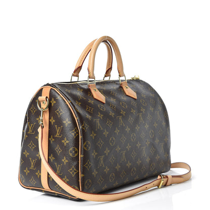 Louis Vuitton Monogram Speedy Bandouliere 35 3 of 13