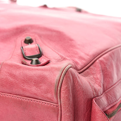 Balenciaga Agneau Classic Hardware Briefcase Tote Pivoine 9 of 12