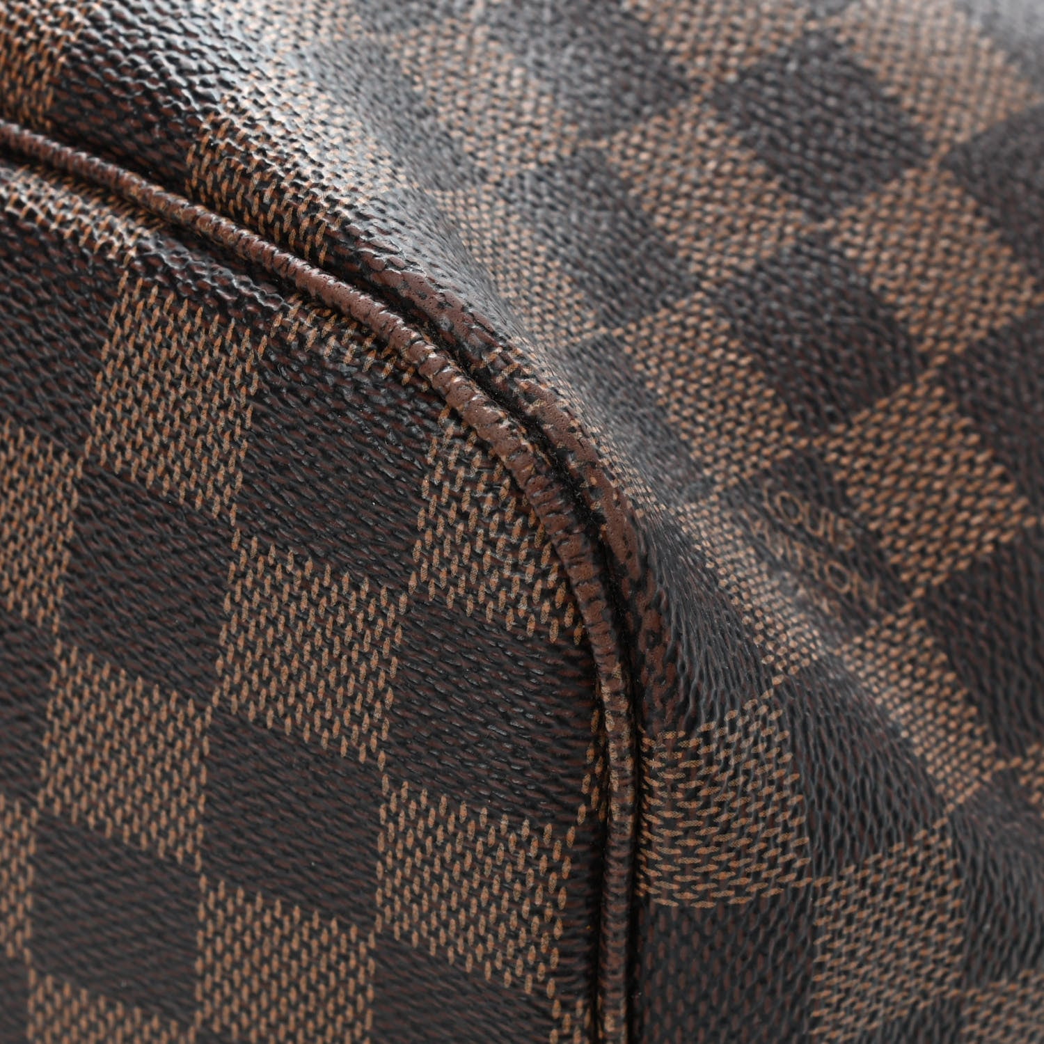 Louis Vuitton Damier Ebene Neo Neverfull MM Rose Ballerine 8 of 11