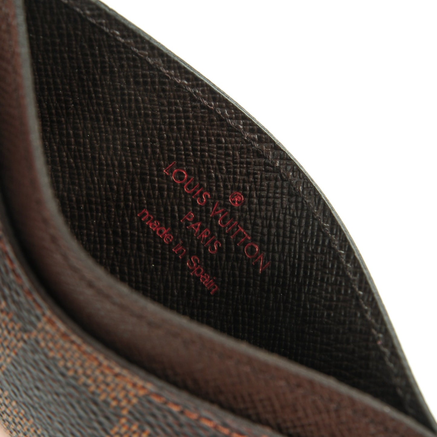 Damier Ebene Card Holder