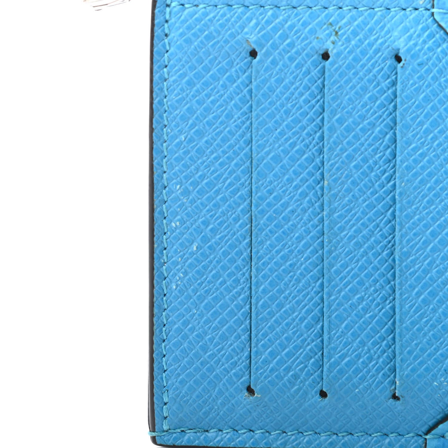 Louis Vuitton Taigarama Coin Card Holder Blue Lagoon 7 of 9