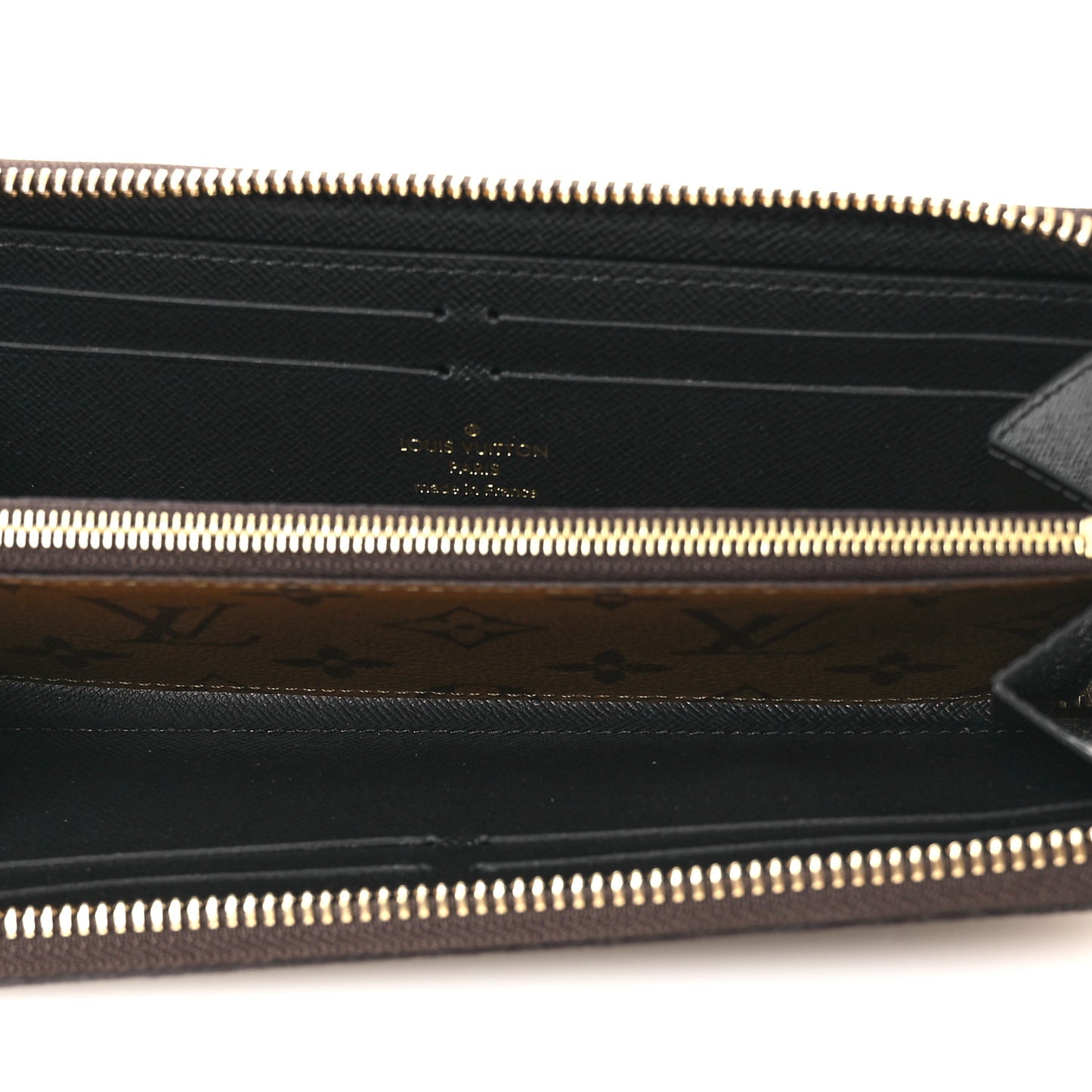 Reverse Monogram Clemence Wallet