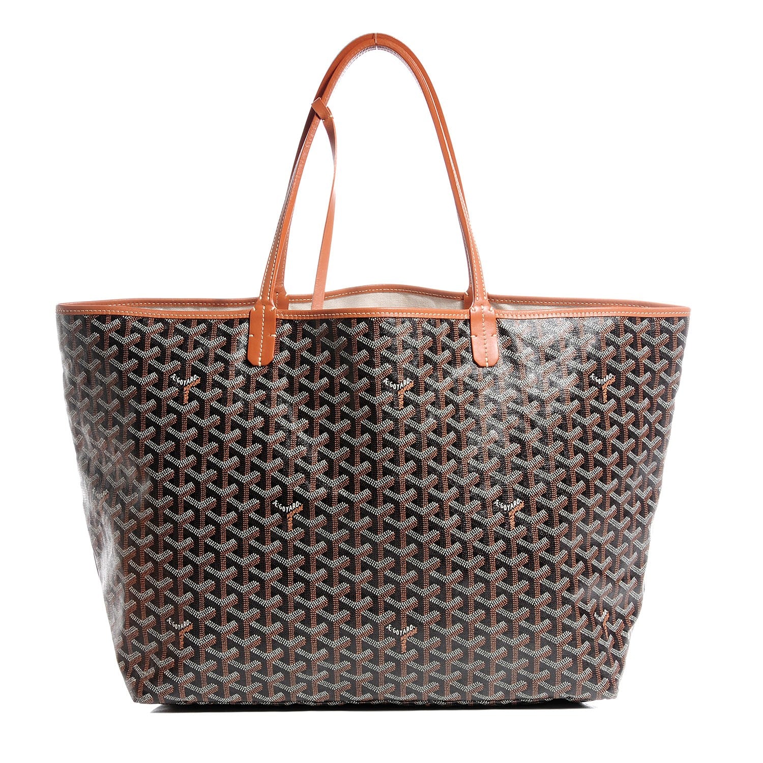 Goyard Goyardine Saint Louis GM Black Gold 1 of 9