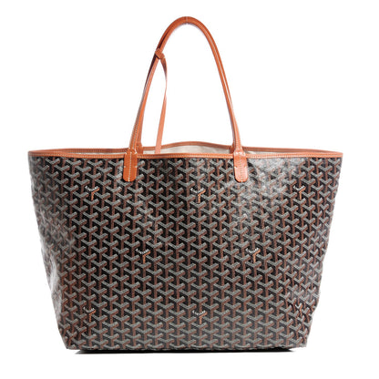 Goyard Goyardine Saint Louis GM Black Gold 1 of 9