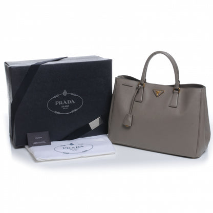 Prada Saffiano Lux Tote Argilla 6 of 10