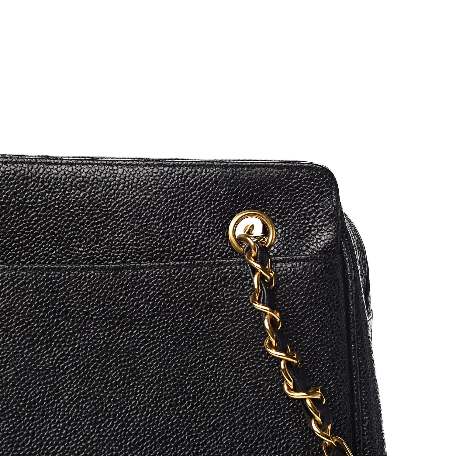 Chanel Caviar CC Shoulder Bag Black 11 of 11