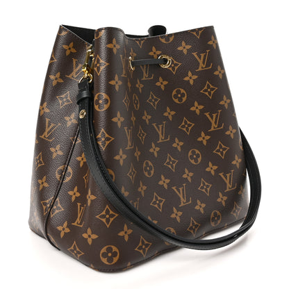Louis Vuitton Monogram Neonoe MM Black 3 of 12