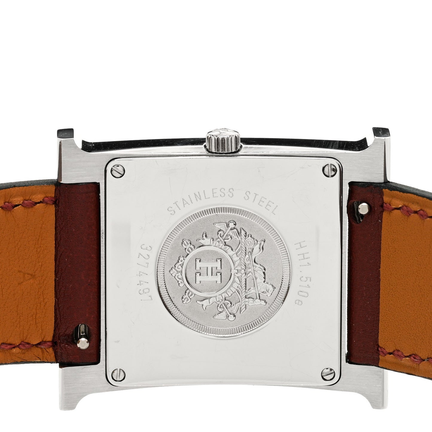 Stainless Steel Swift 26mm Heure H Hour Quartz Watch Rouge