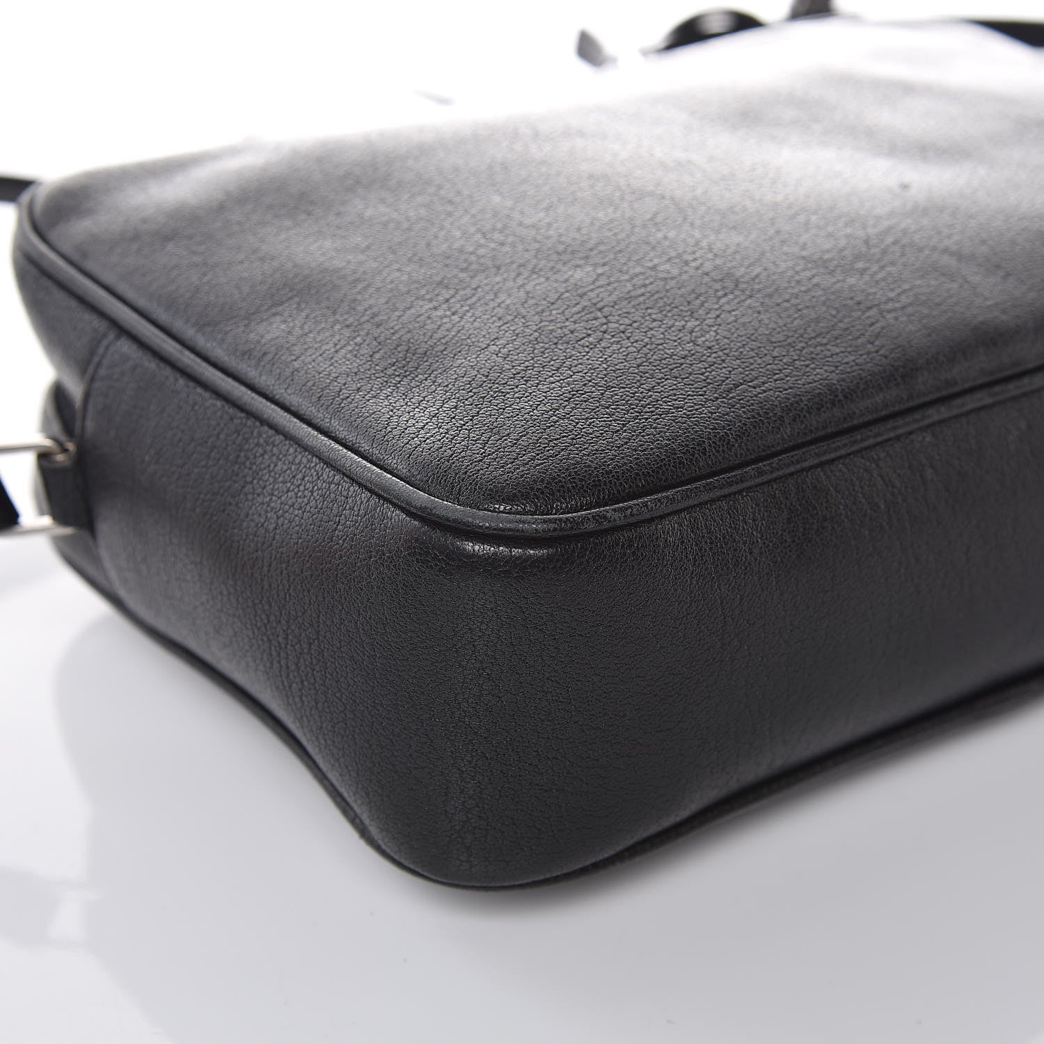 Saint Laurent Lambskin Monogram Small Lou Camera Bag Black 10 of 11